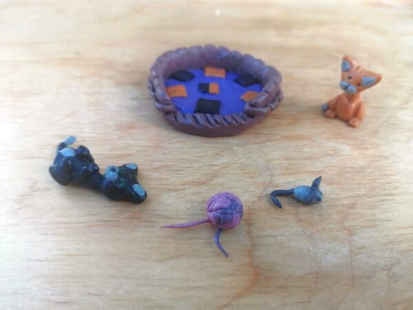 Polymer clay miniatures