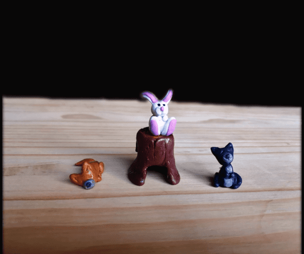 Polymer clay miniatures
