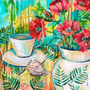 Acrylic painting on canvas