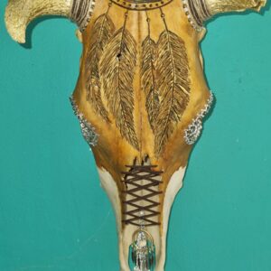 Decorated skulls