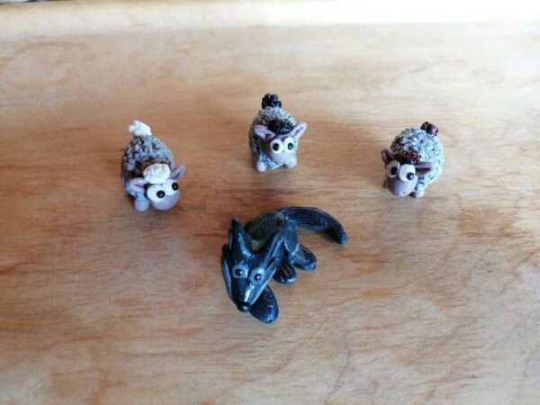 Polymer clay miniatures