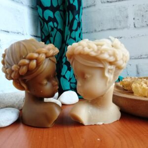 Beeswax candles
