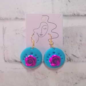 Polymer clay earrings