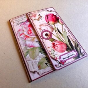 Scrapbook paper flowers