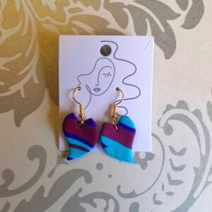 leaf earrings