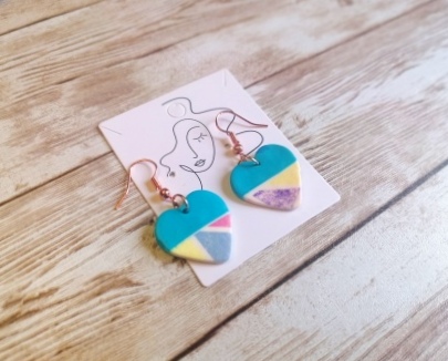 heart earrings